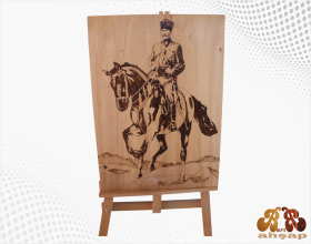 Ahşap Yakma Atatürk 2