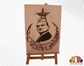 Ahşap Yakma Atatürk 1